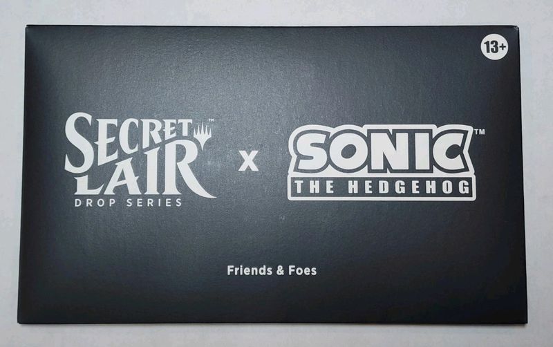 Magic the Gathering Secret Lair Drop Sonic The Hedgehog Friends and Foes Non Foil