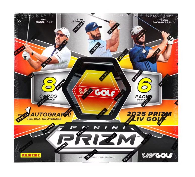 2025/26 Panini Prizm LIV Golf Hobby Box