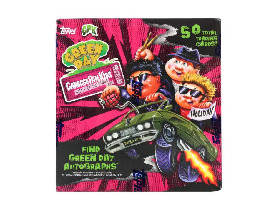 Garbage Pail Kids Battle of the Bands Green Day Hobby Box (Topps 2024)