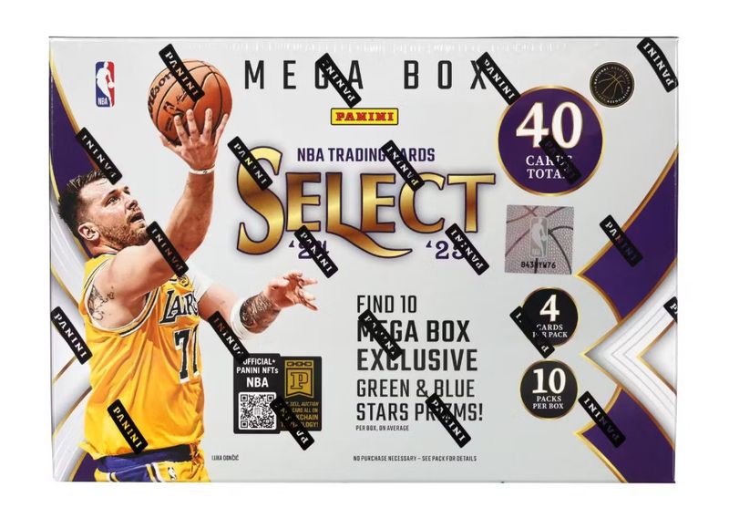 2024-25 Panini Select Basketball Hobby Mega Box