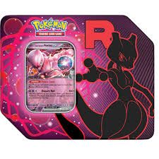 Pokemon Team Rocket Tin Mewtowo ex