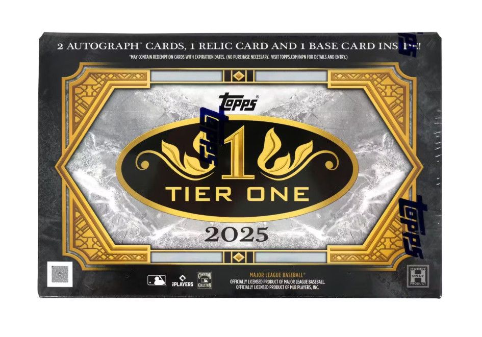 2025 Topps Tier One Baseball Hobby Box