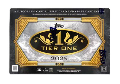 2025 Topps Tier One Baseball Hobby Box