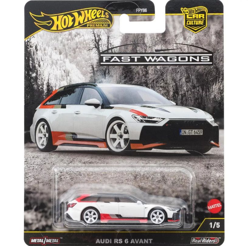 Hot Wheels Premium Car Culture  Fast Wagons Audi RS 5 Avant