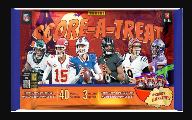 2025 Panini Score-A-Treat Halloween Football 40-Pack Box