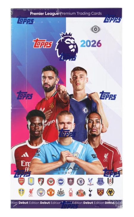 2025/26 Topps Premier League EPL Soccer Hobby Box