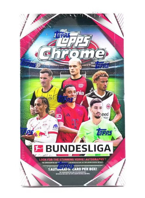 2025 Topps Chrome Bundesliga Hobby Box