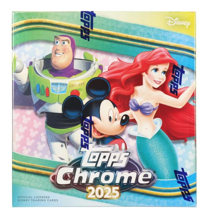 2025 Topps Chrome Disney Mega Box