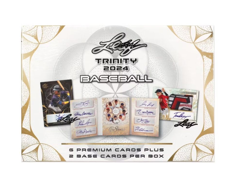 2024 Leaf Trinity Baseball Hobby Box