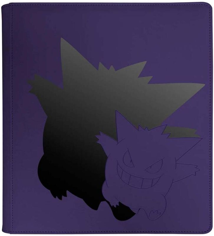 Ultra Pro Pokémon Gengar Zippered Pro Binder 12 Pocket Black