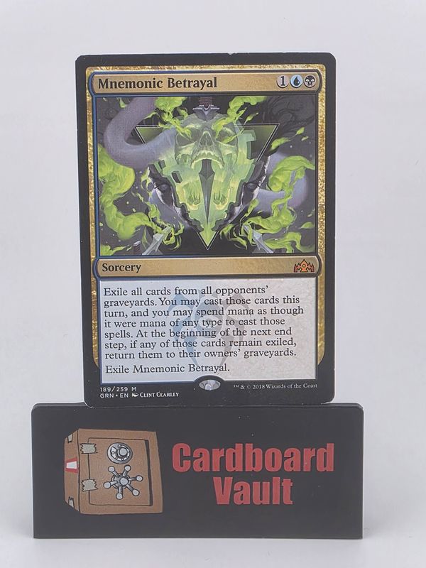2018 Magic The Gathering  Mnemonic Betrayal 189/259
