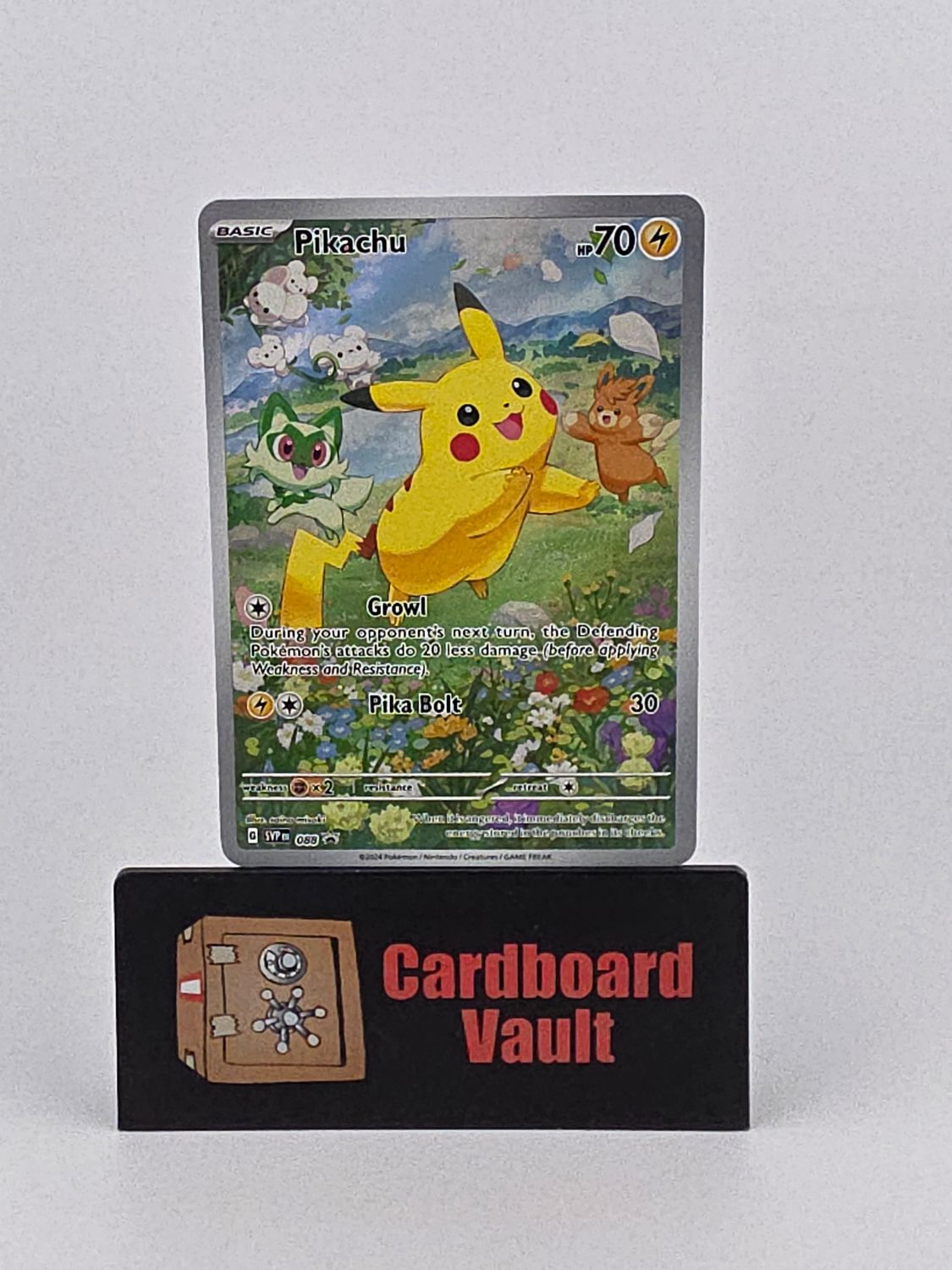 2024 Pokémon Pikachu Full Art Black Star Promo 088