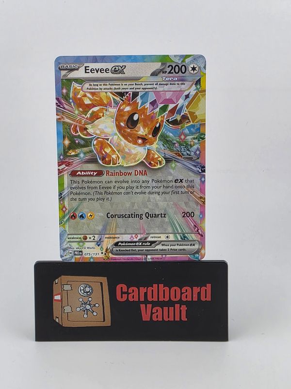 2025 Pokémon Eevee ex Full Art 075/131