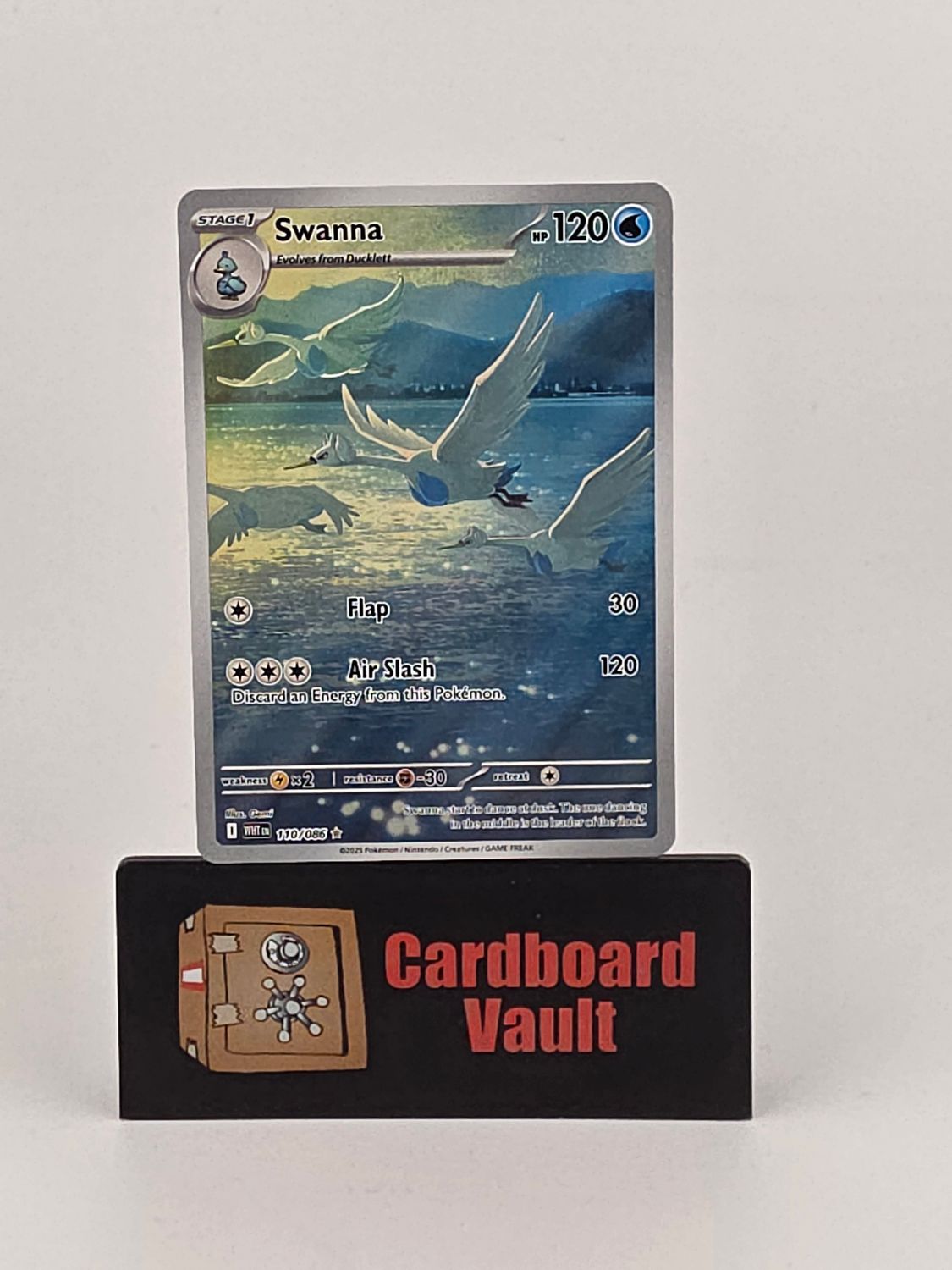 2025 Pokémon Swanna Full Art 110/086