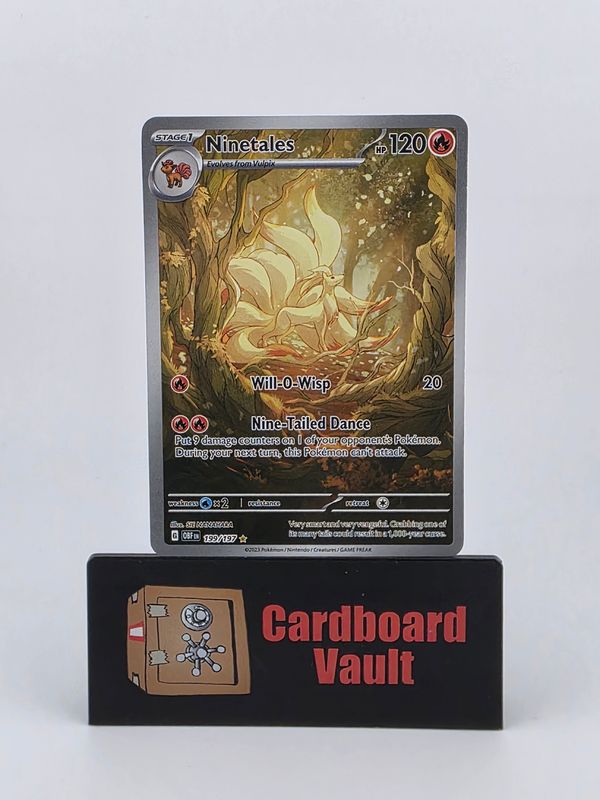 2023 Pokémon Ninetales Full Art 199/197