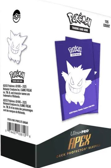 Ultra Pro Pokémon Gengar Apex Sleeves (105ct)