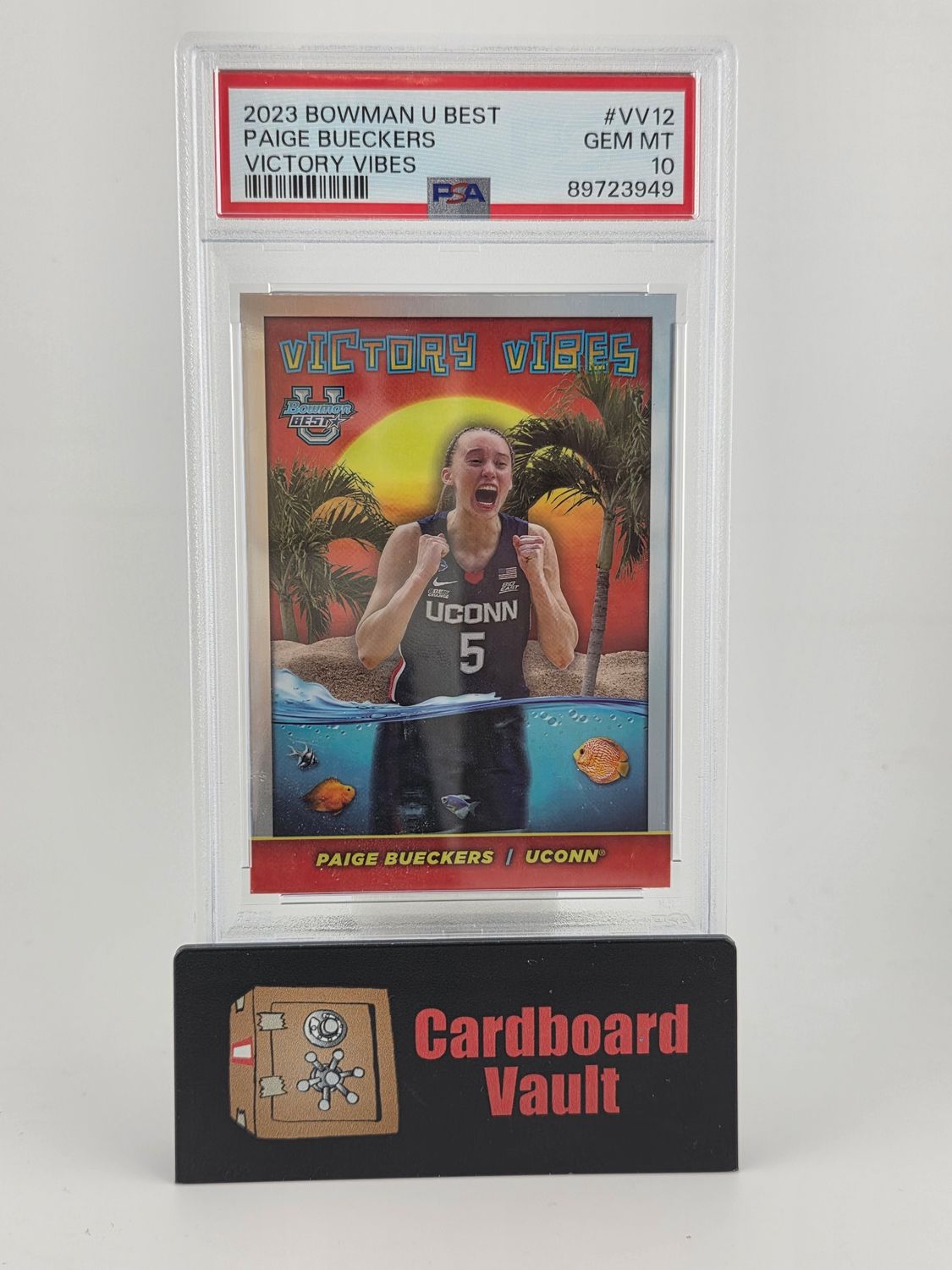 2023 Bowman U Best Paige Bueckers Victory Vibes #VV12 PSA 10 89723949
