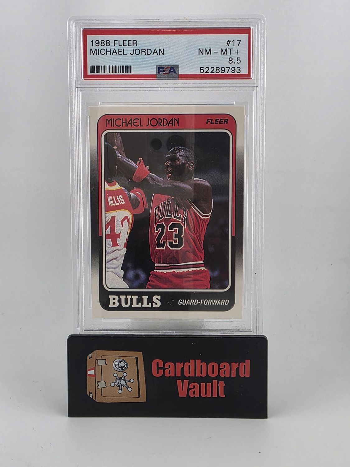 1988 Fleer Michael Jordan #17 PSA 8.5 52289793