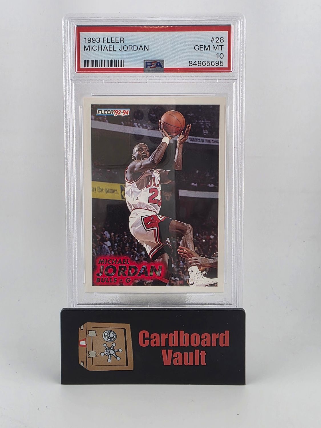 1993 Fleer Michael Jordan #28 PSA 10 84965695