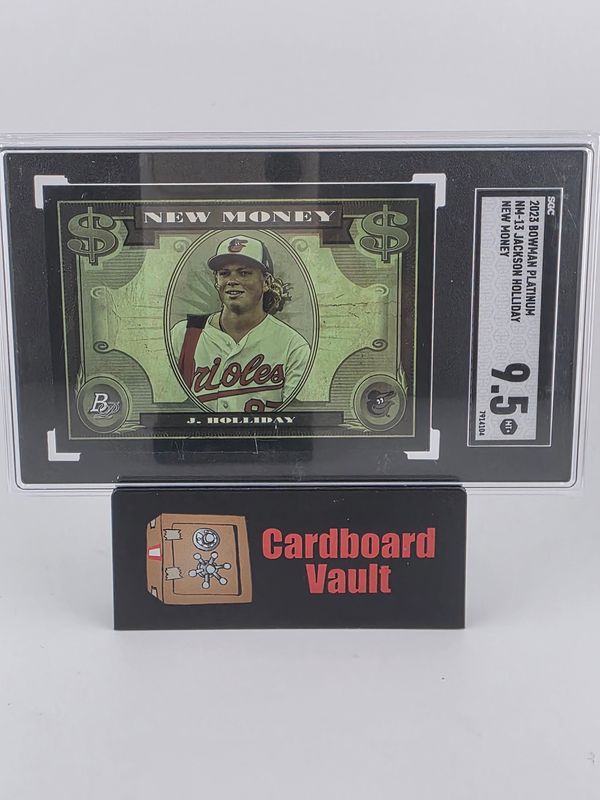 2023 Bowman Platinum Jackson Holiday New Money #NM-13 SGC 9.5 7914104