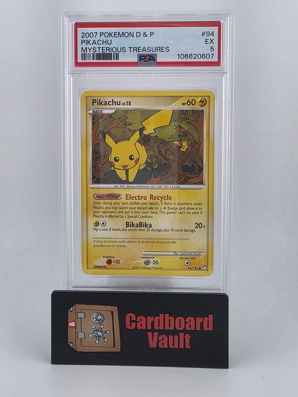 2007 Pokémon Pikachu 94/123 PSA 5 106620607