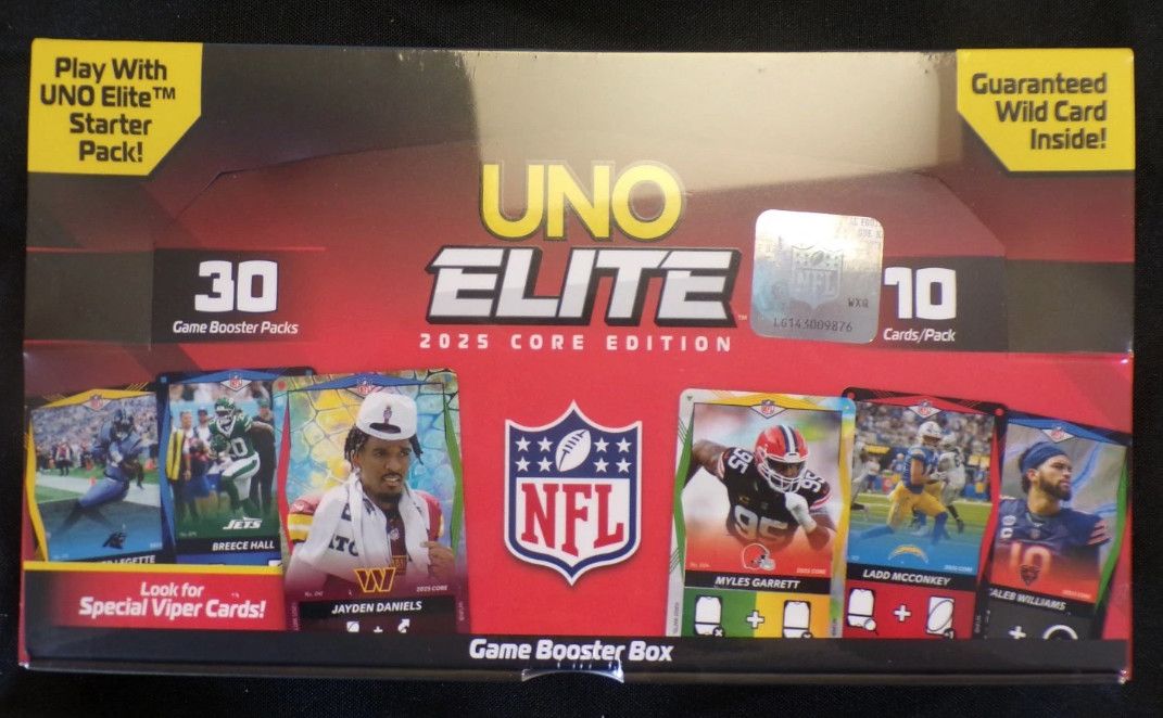 Uno Elite NFL 2025 Core Edition Booster Box