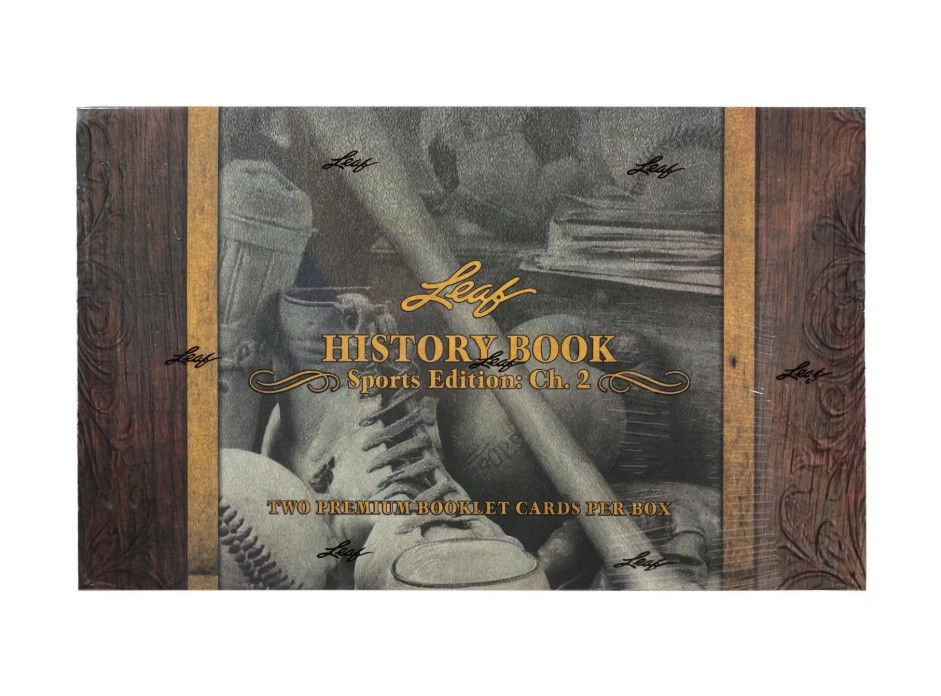 2025 Leaf History Book Sports Edition Chapter 2  Hobby Box