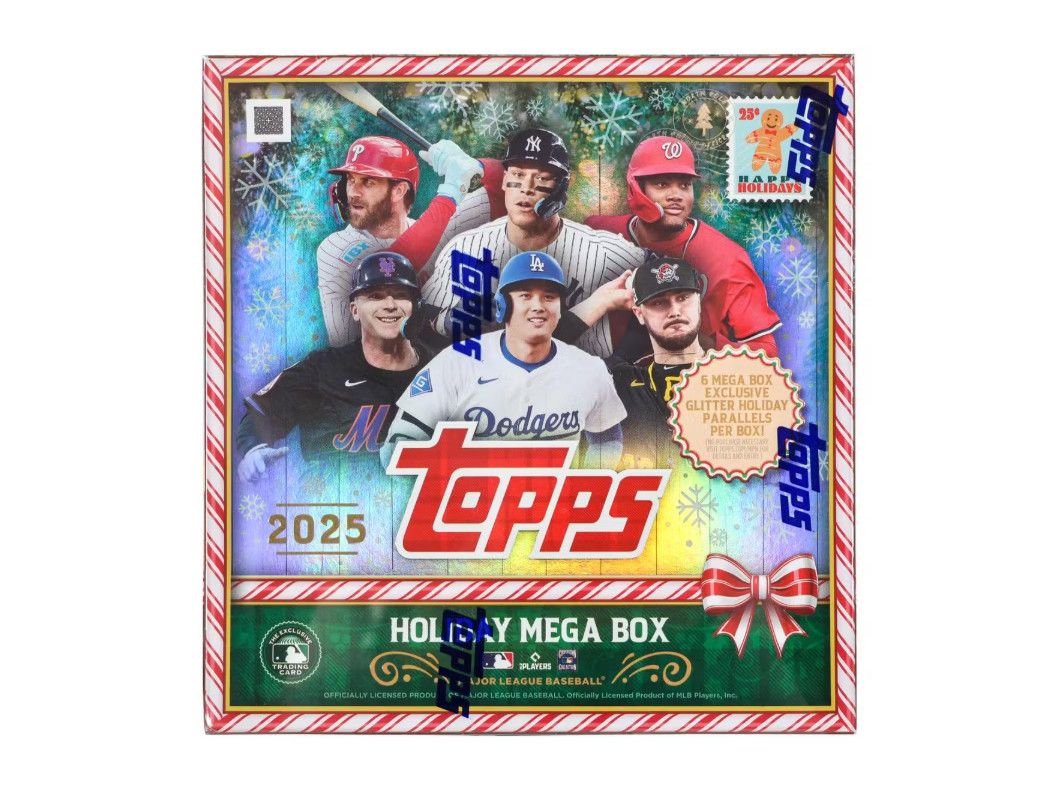 2025 Topps Baseball Holiday Mega Box