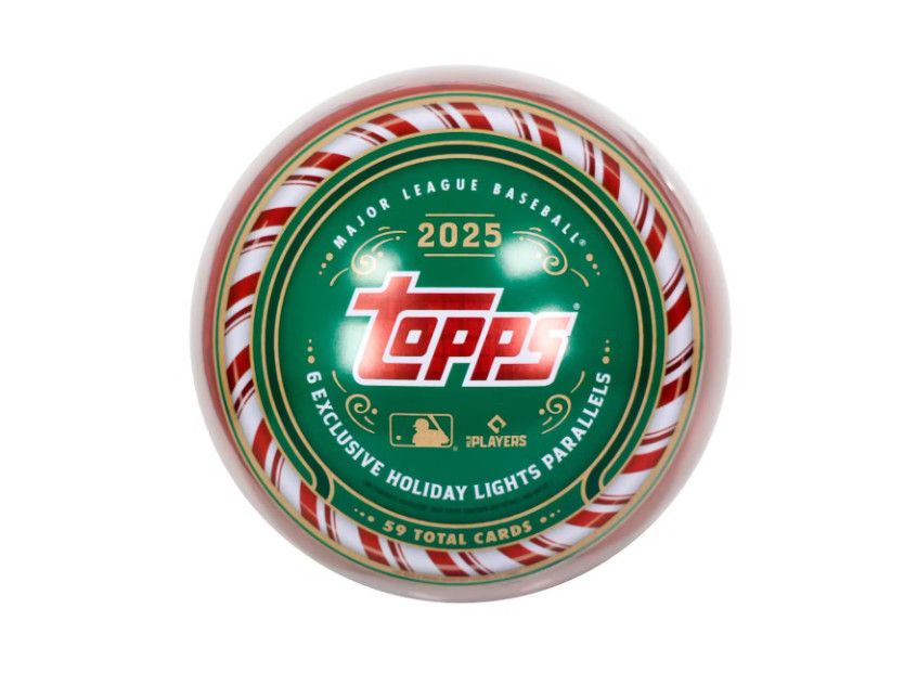 2025 Topps Baseball Holiday Collectors Tin