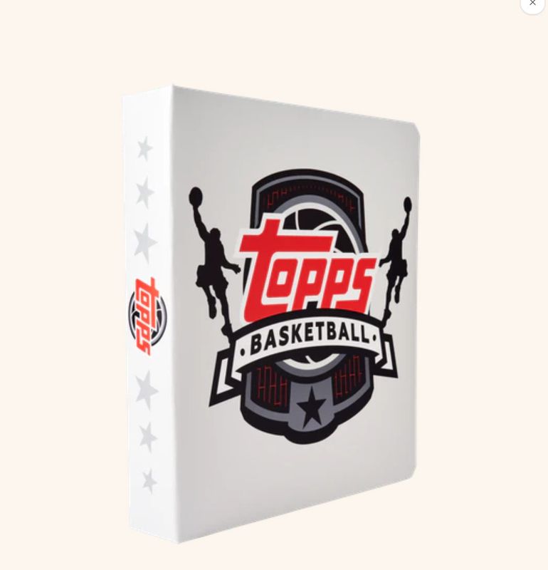 2025 Topps Flagship Basketball  9 Pocket  Binder