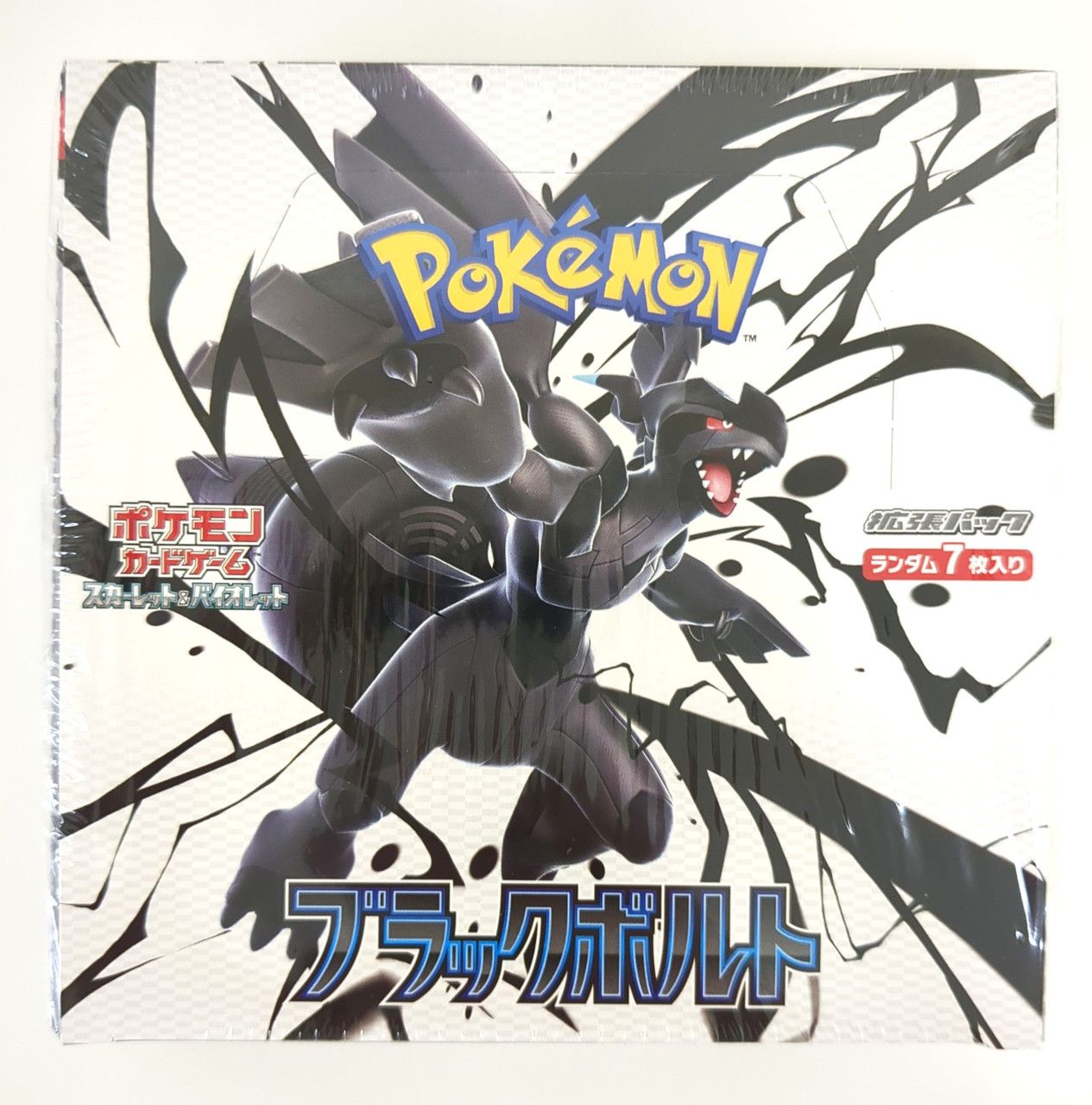 Japanese Pokemon Black Bolt Booster Box