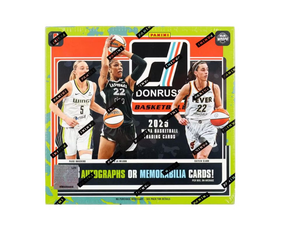 2025 Panini WNBA Donruss Basketball Hobby Box