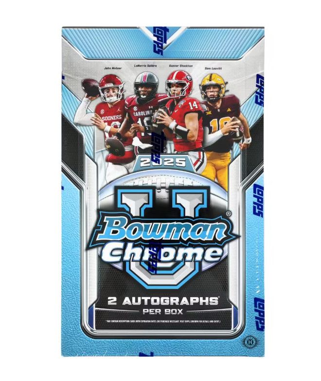 2025 Bowman University Chrome  Football Hobby Breaker