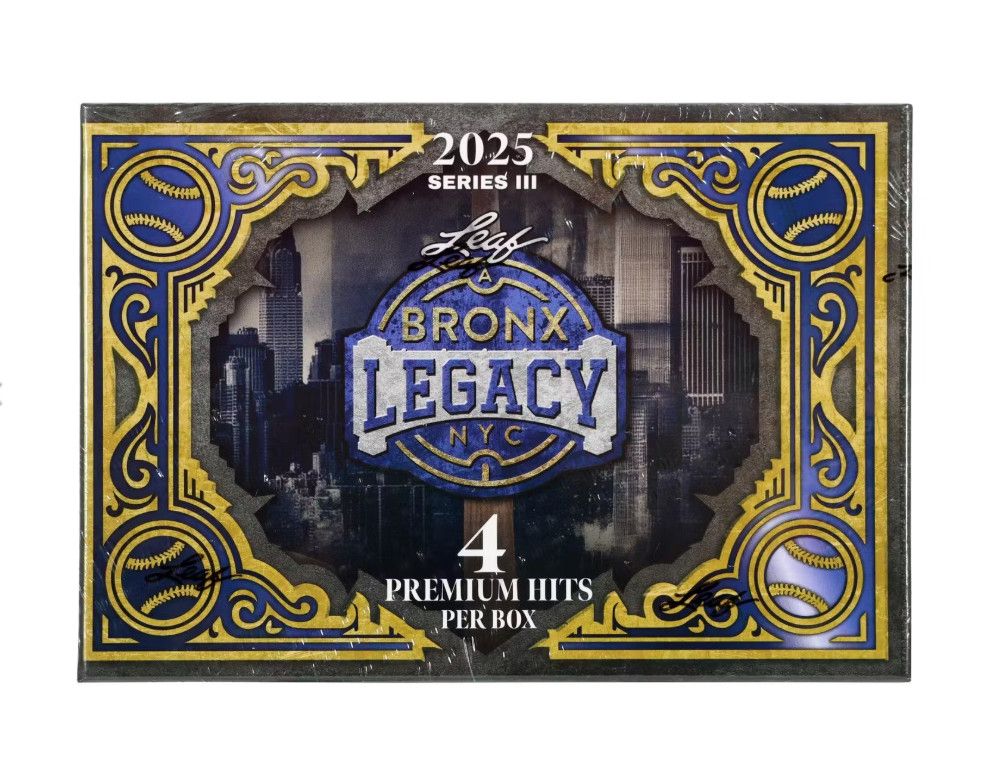 2025 Leaf Bronx Legacy Baseball Hobby Box