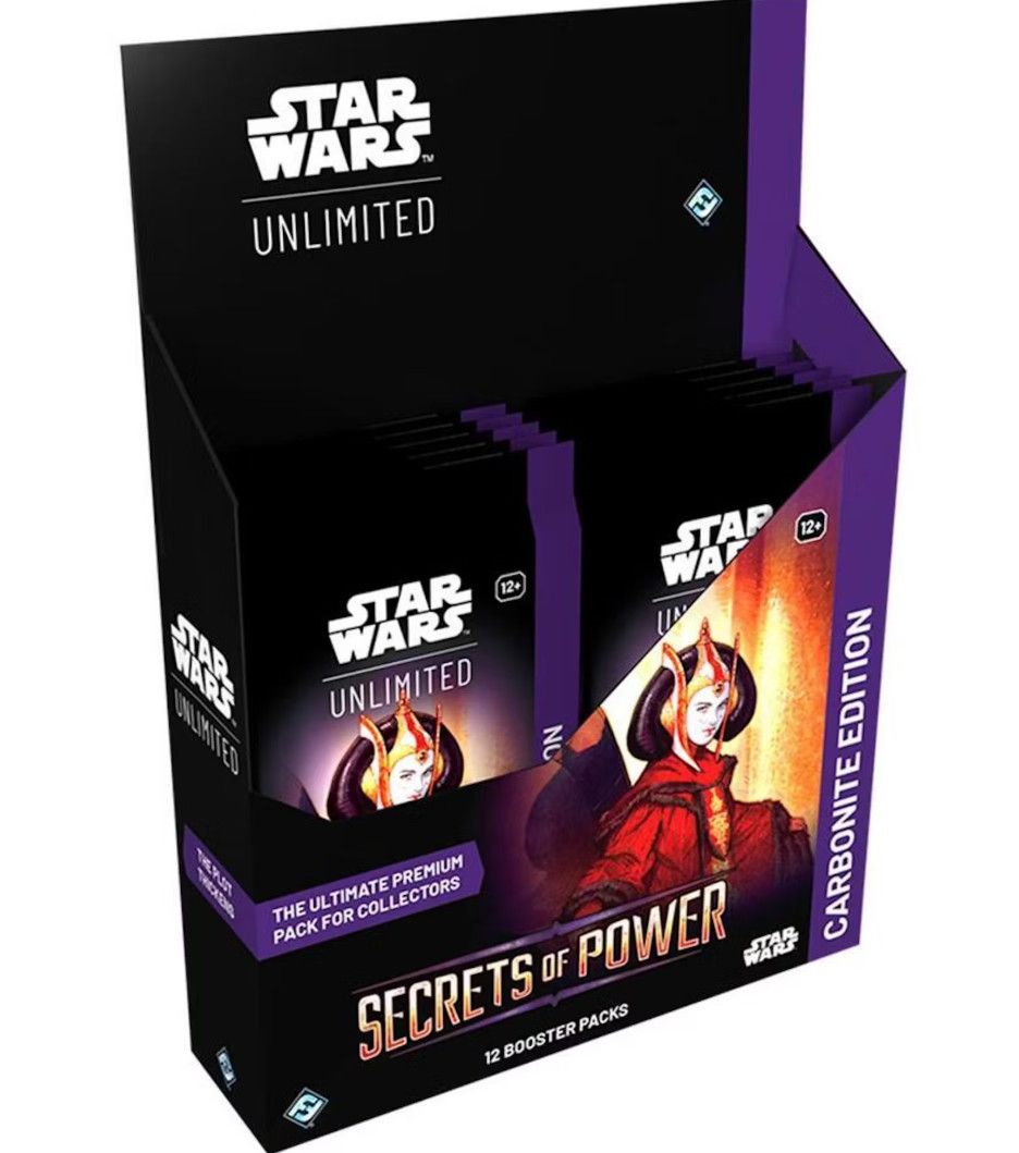 Star Wars Unlimited Secrets of Power Carbonite Booster Box