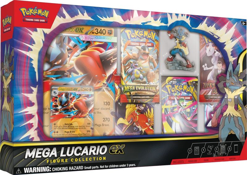 Pokémon Mega Lucario ex Figure Collection