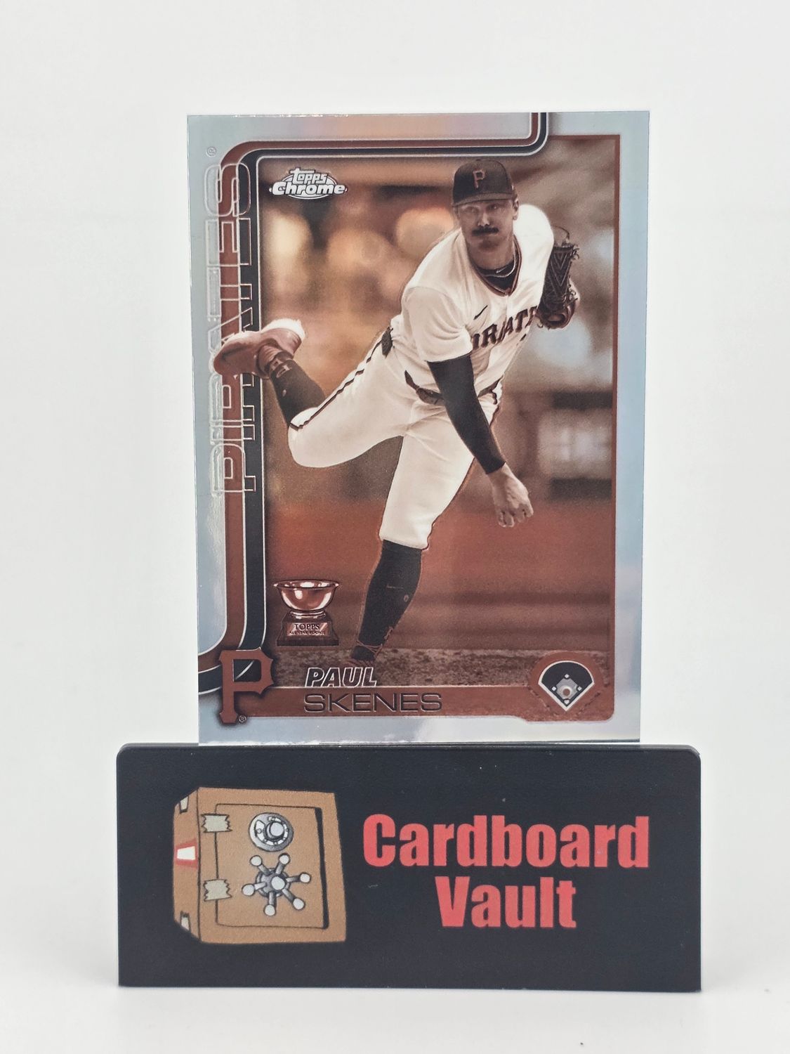 2025 Topps Chrome Paul Skenes #300 Sepia Refractor