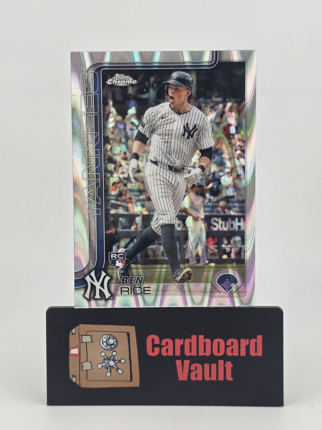 2025 Topps Chrome Ben Rice #139  Ray Wave Refractor