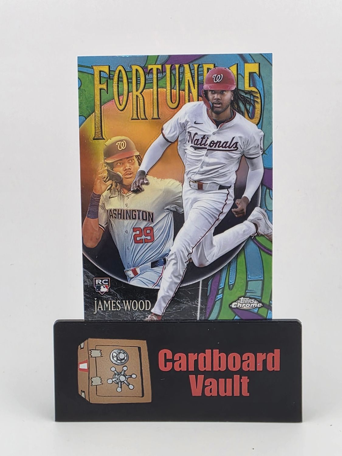2025 Topps Chrome James Wood Fortune #F15-10