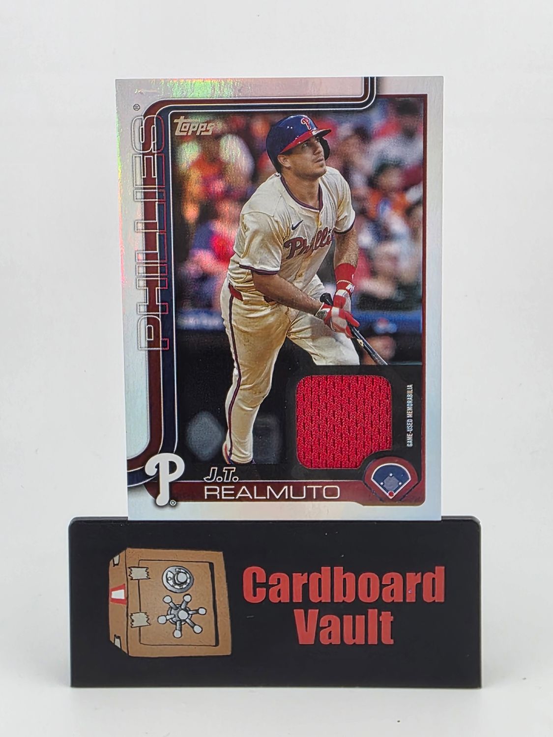 2025 Topps Series 2 JT Realmuto #625 Game Used Memorabilia