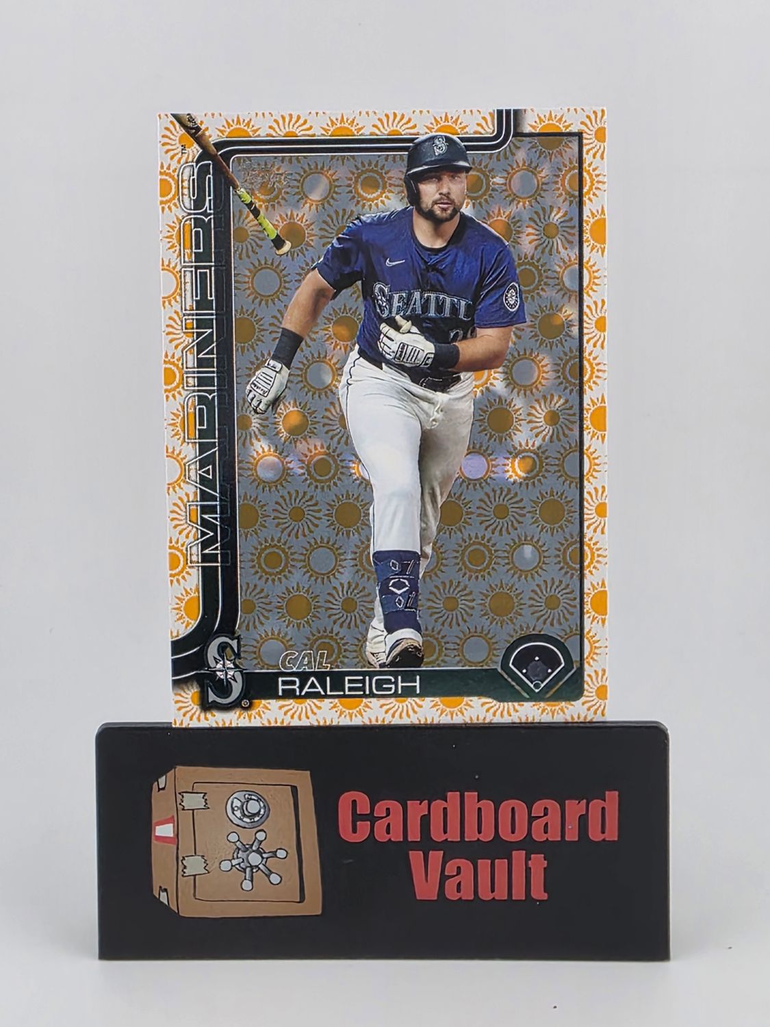 2025 Topps Series 2 Cal Raleigh Holiday Sun Parallel  #603