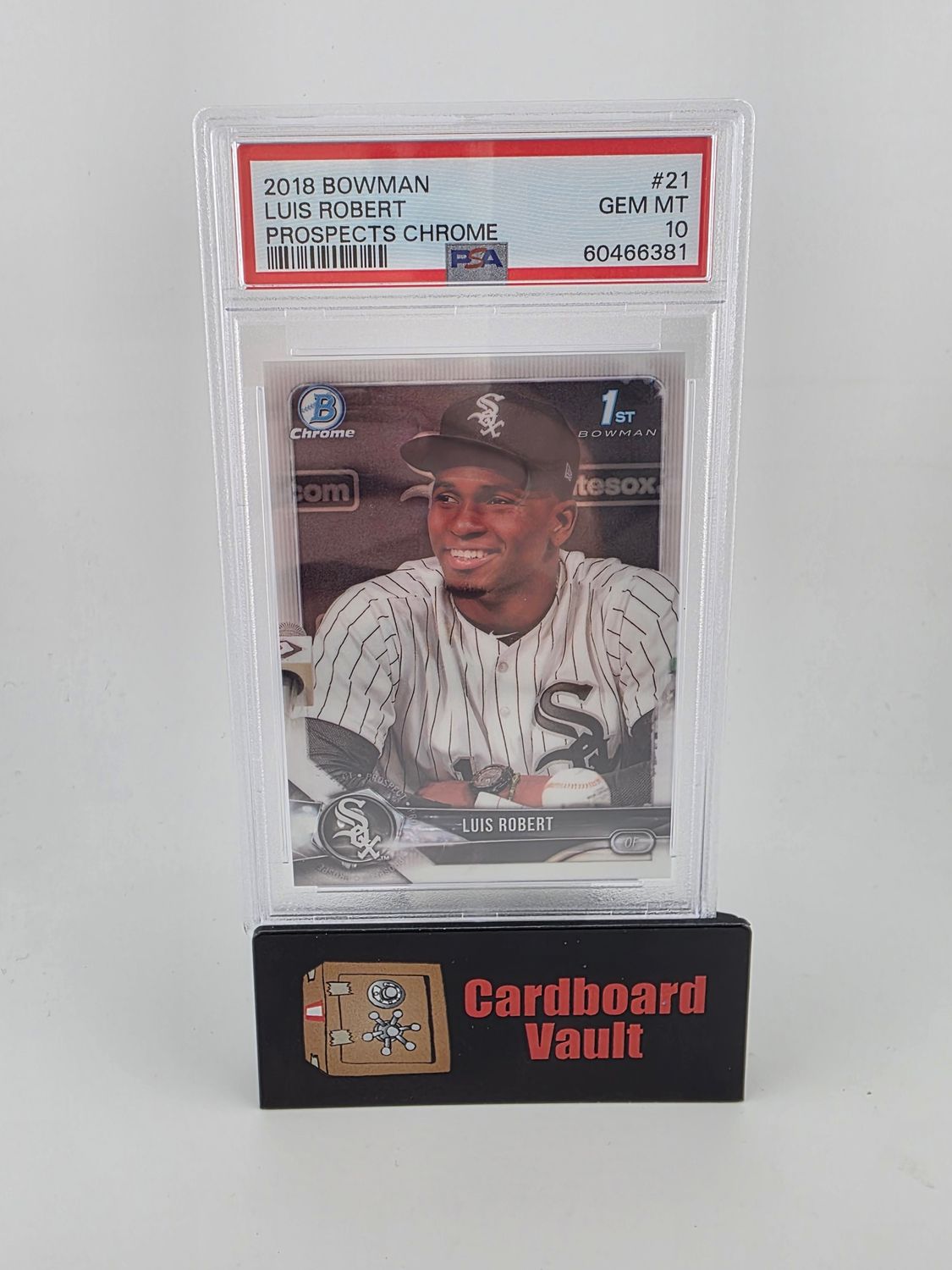 2018 Bowman Mega Box Luis Robert Chrome #BCP21 PSA 10 60466381