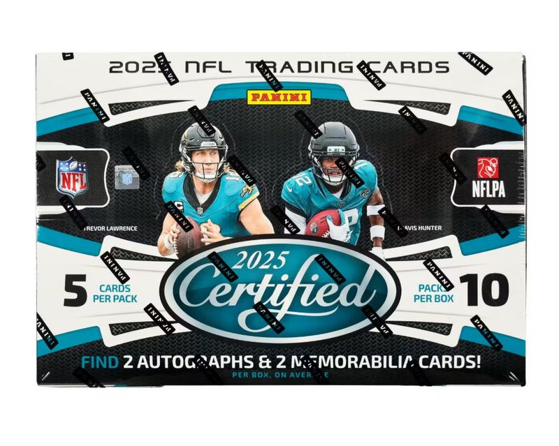 2025 Certified Football Hobby Box