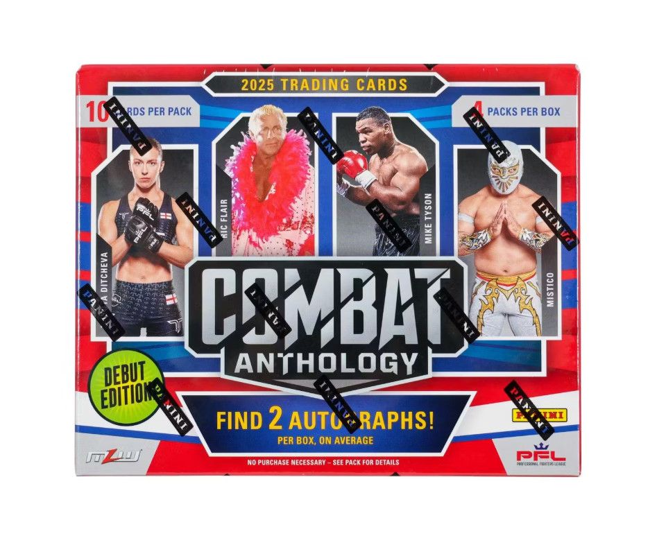 2025 Panini Professional Fighting League Combat Anthology Hobby Box