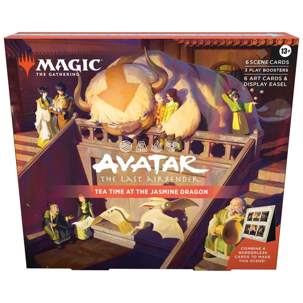 Magic The Gathering Avatar The Last Airbender Tea Time at the Jasmine Dragon Scene Box