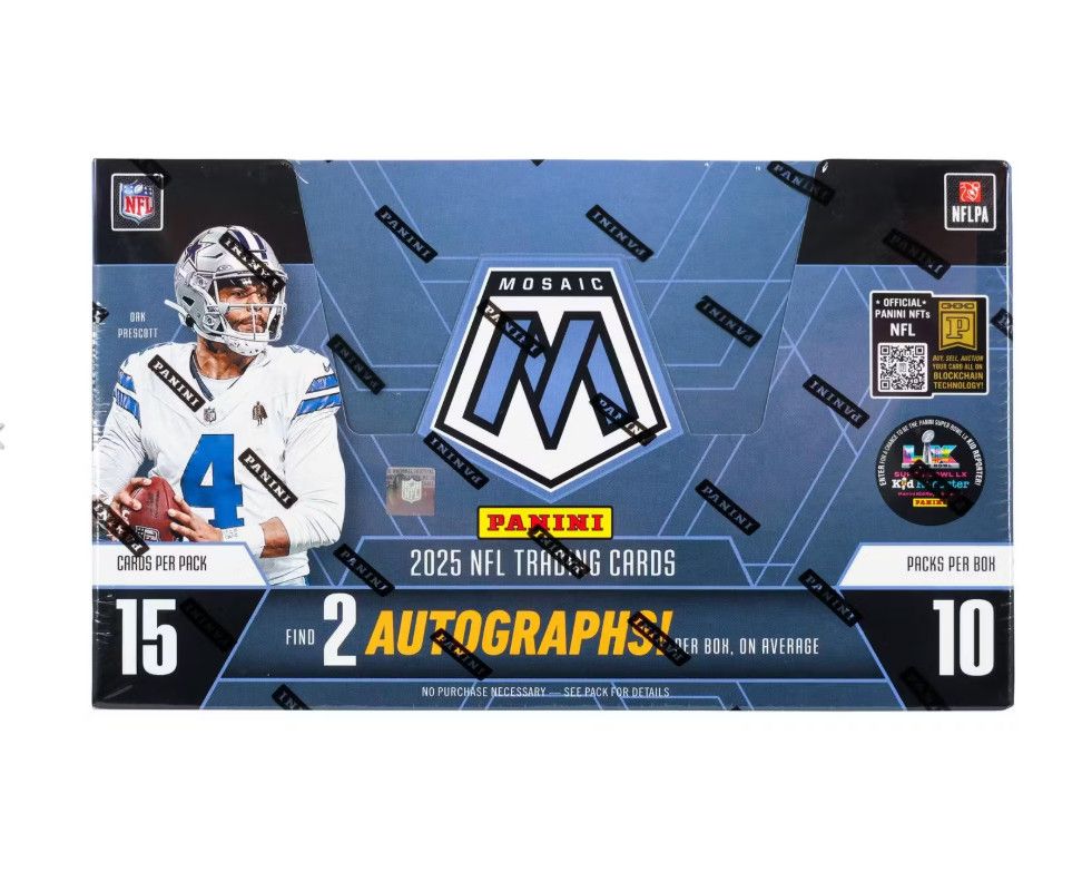 2025 Panini Mosaic Football Hobby Box