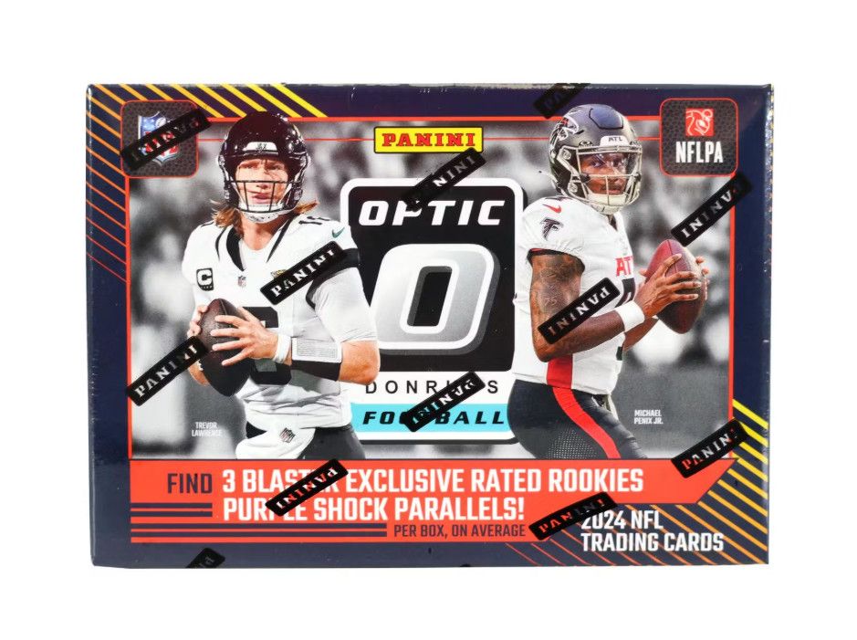 2024 Donruss Optic Football NPP Exclusive Blaster Box (Purple Shock)