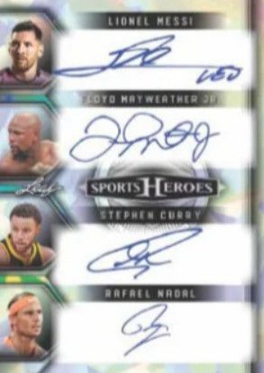 2025 Leaf Metal Sports Heroes Hobby Box