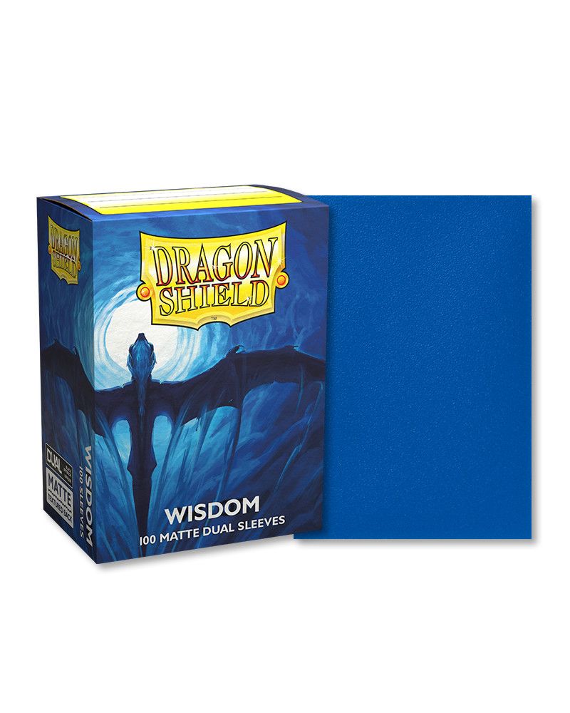 Dragon Shield Sleeves: Standard Dual- Matte Wisdom (100 ct.)