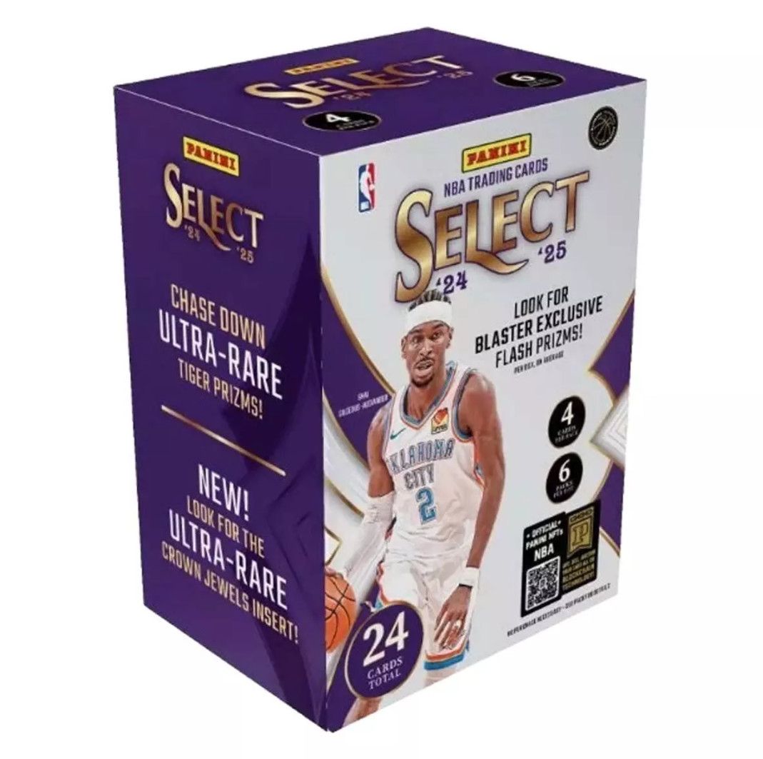 2024-25 Panini Select Basketball Blaster Box (Flash Prizm)